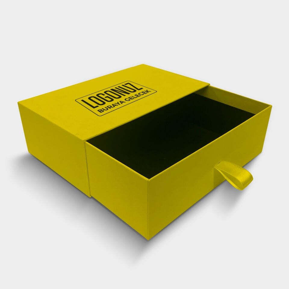 Sarı Çekmeceli Kutu