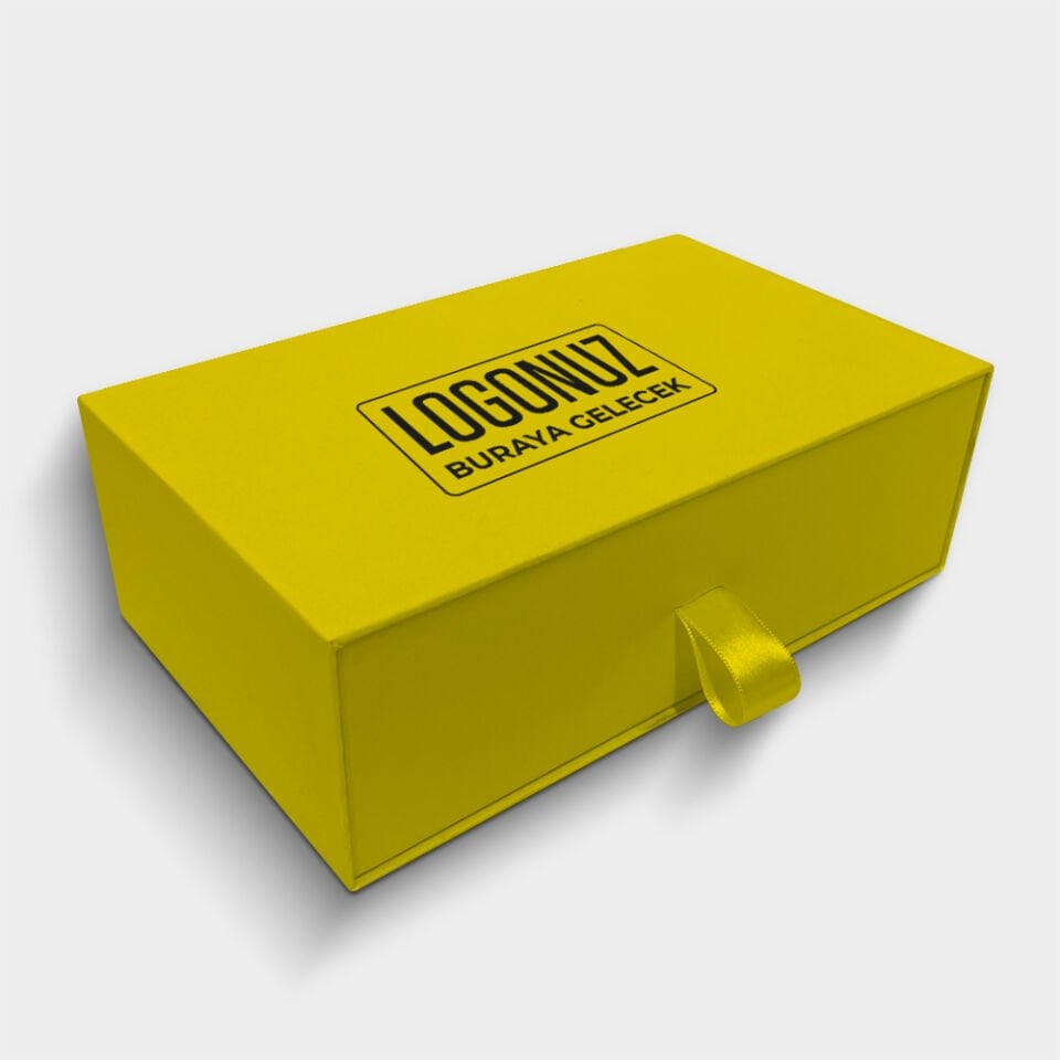 Sarı Çekmeceli Kutu