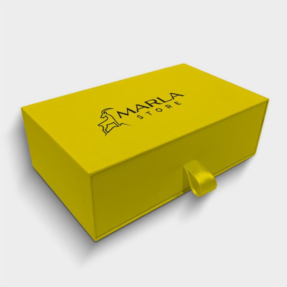 Sarı Çekmeceli Kutu