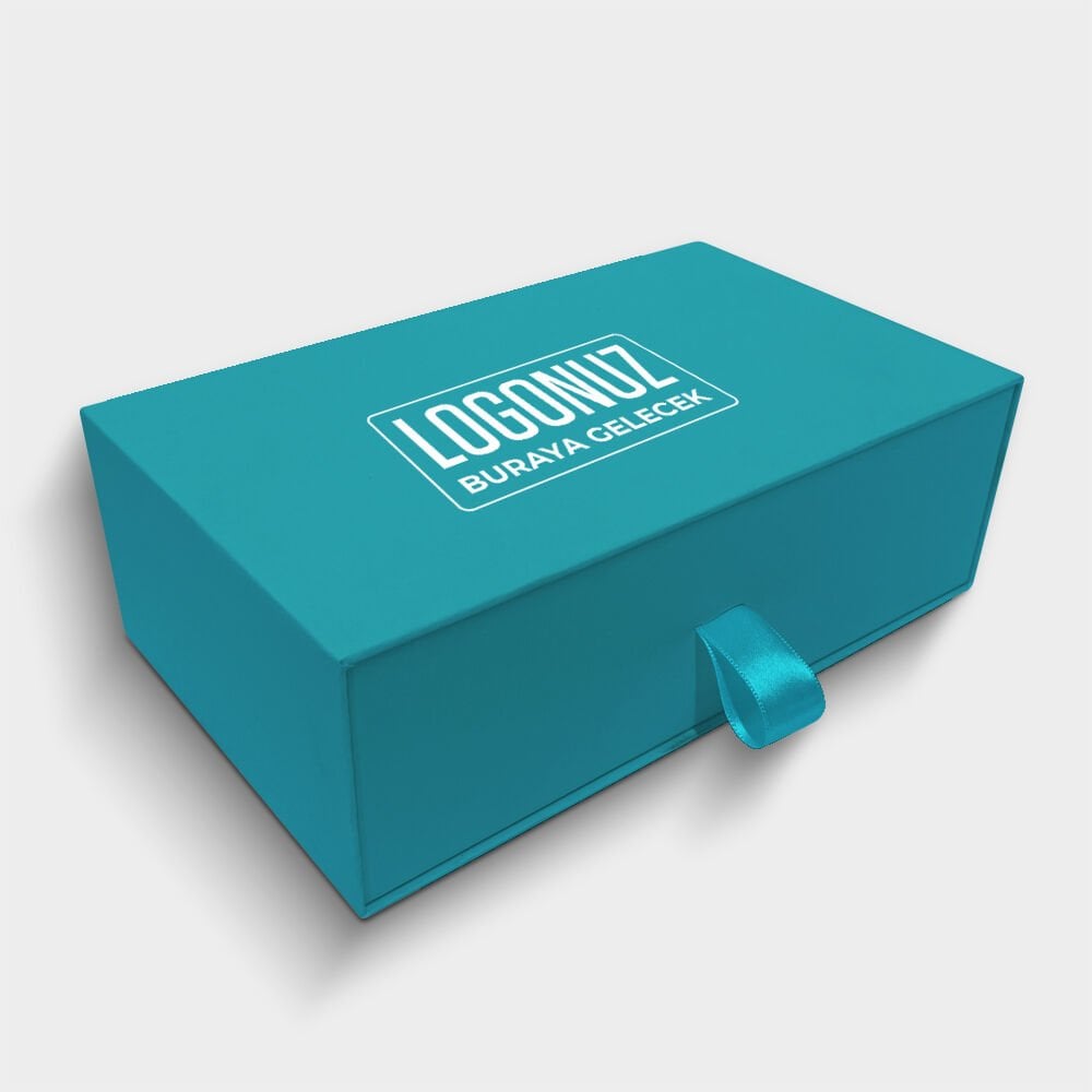 Mavi Çekmeceli Kutu