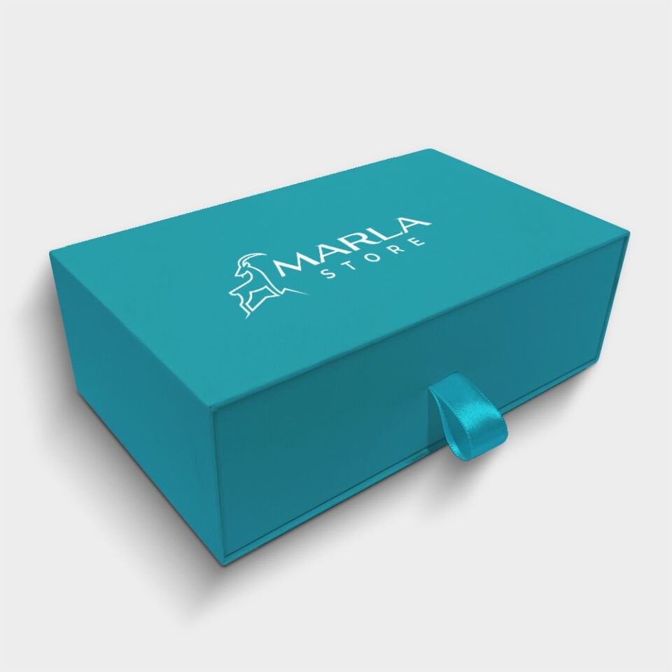 Mavi Çekmeceli Kutu