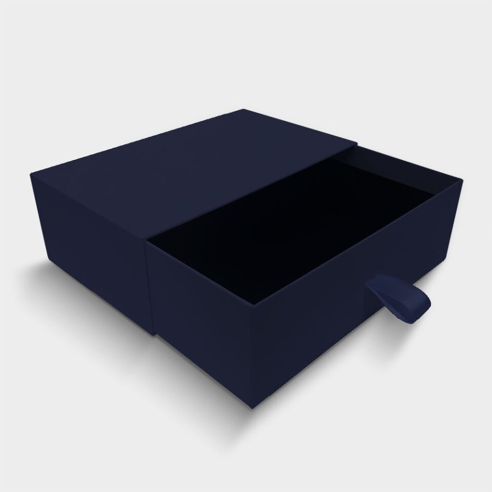 Lacivert Çekmeceli Kutu