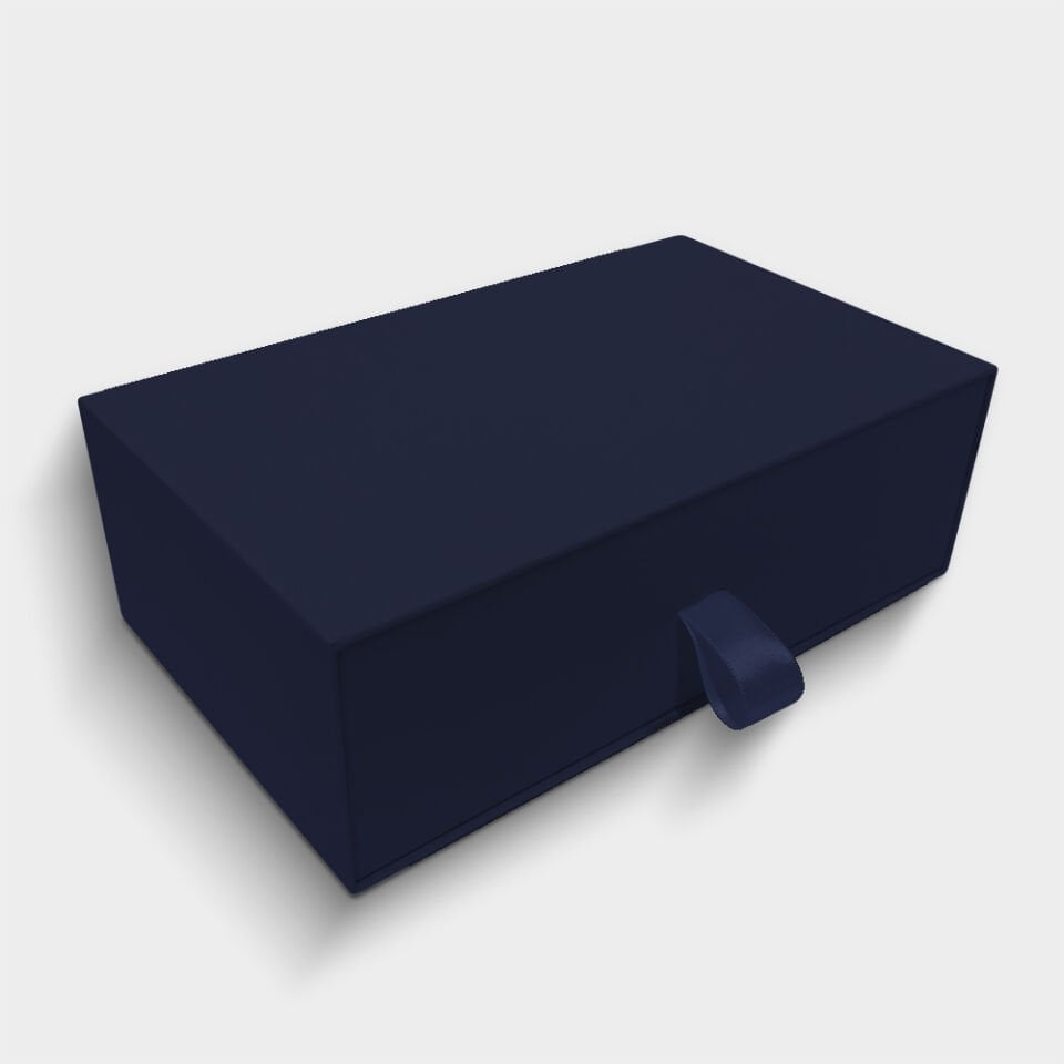 Lacivert Çekmeceli Kutu