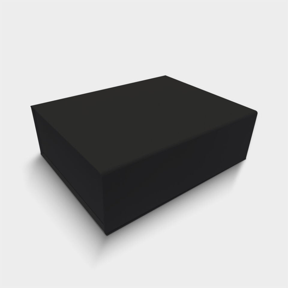 Siyah Mıknatıslı Kutu