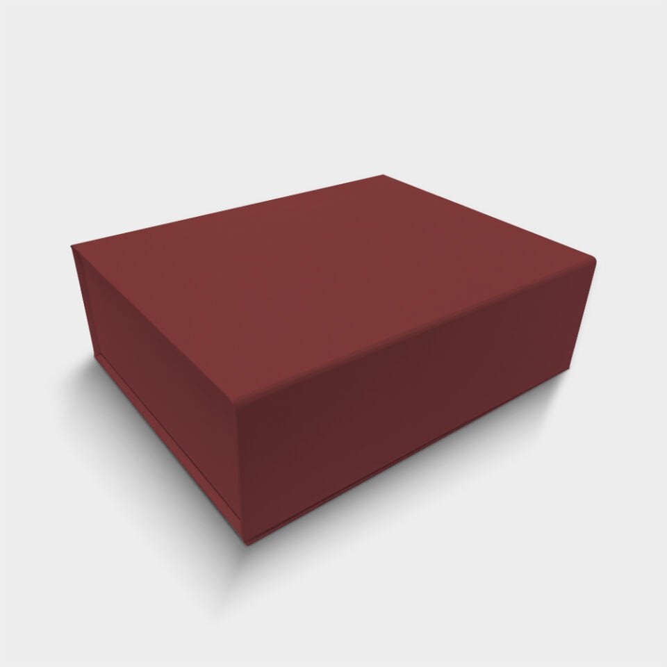 Kahverengi Mıknatıslı Kutu