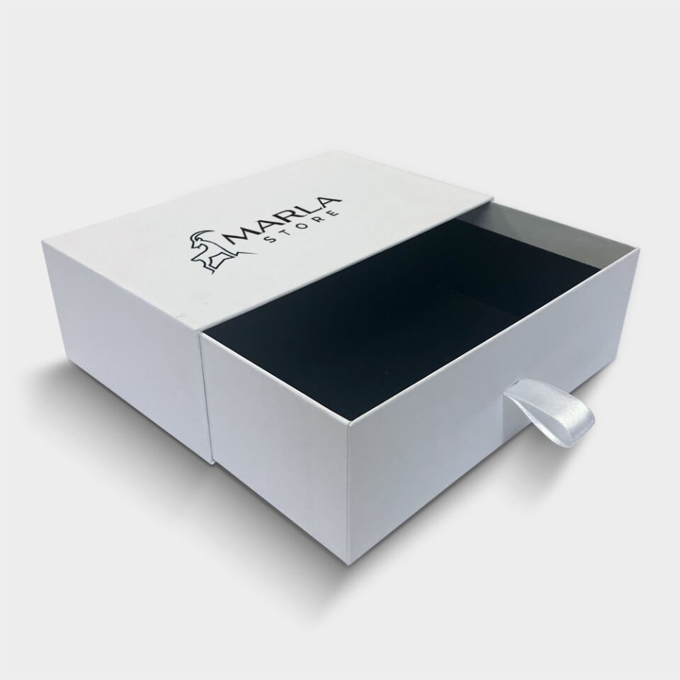 Beyaz Çekmeceli Kutu