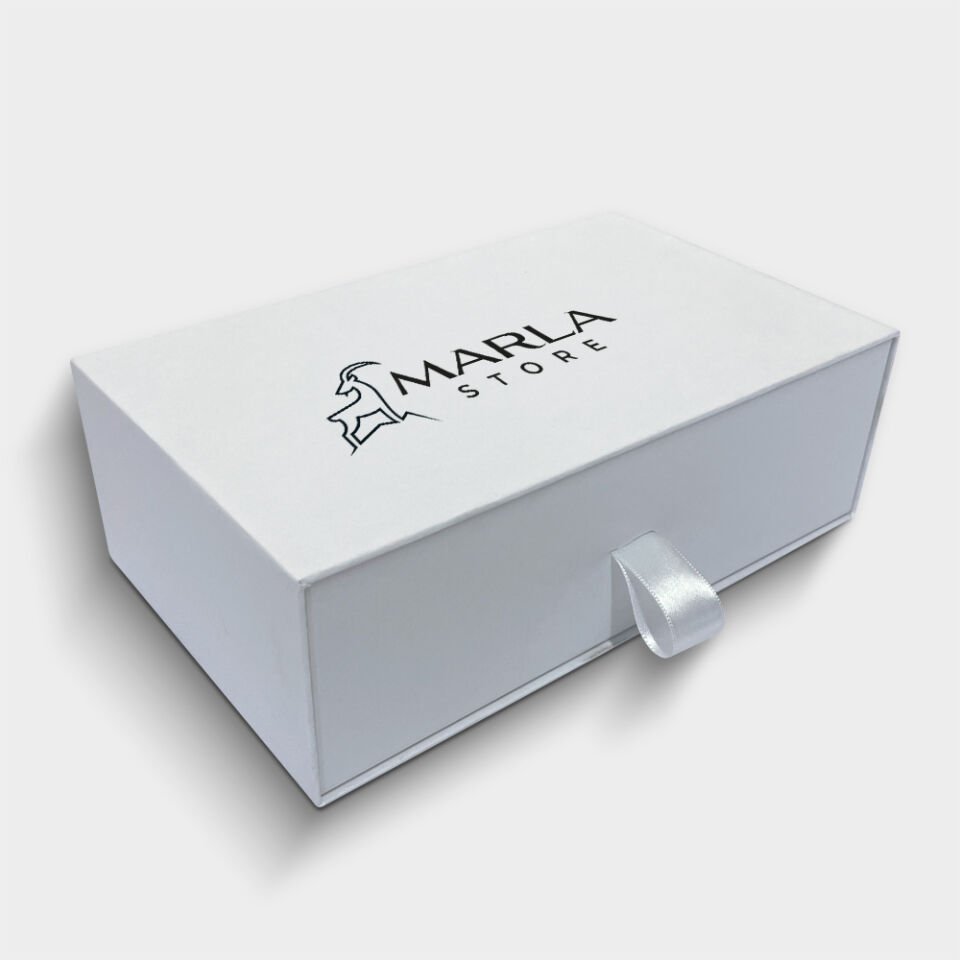 Beyaz Çekmeceli Kutu