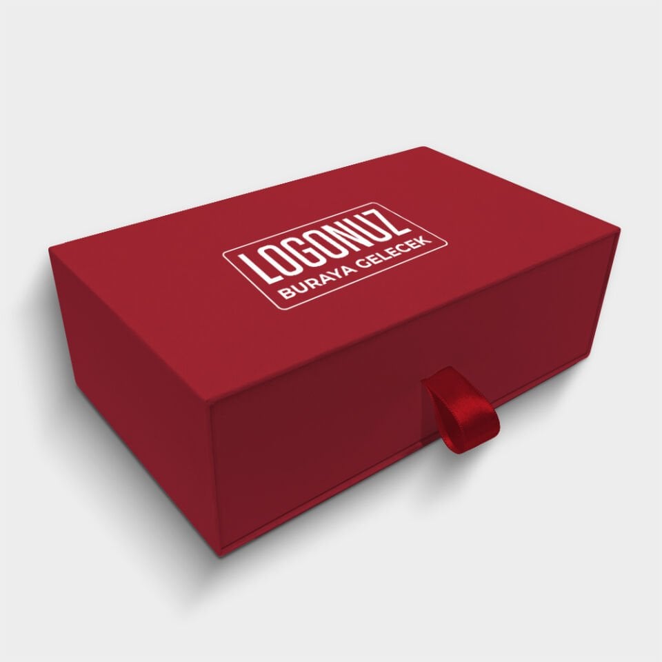 Kırmızı Çekmeceli Kutu