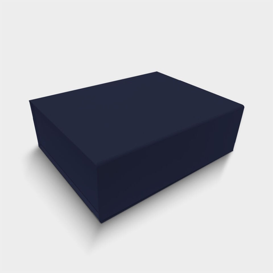 Lacivert Mıknatıslı Kutu