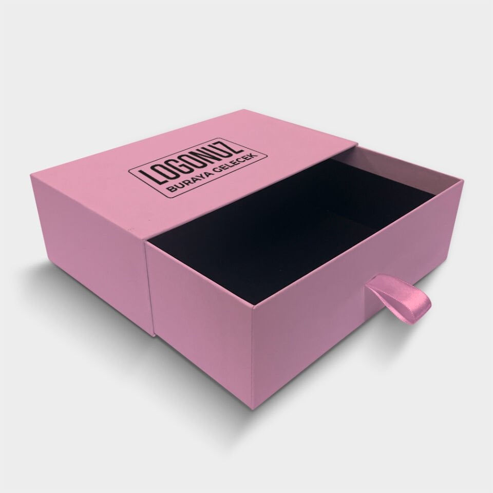 Pembe Çekmeceli Kutu