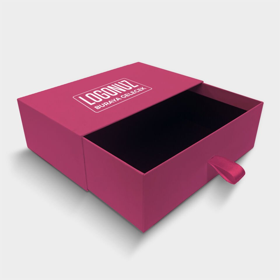 Fuşya Çekmeceli Kutu