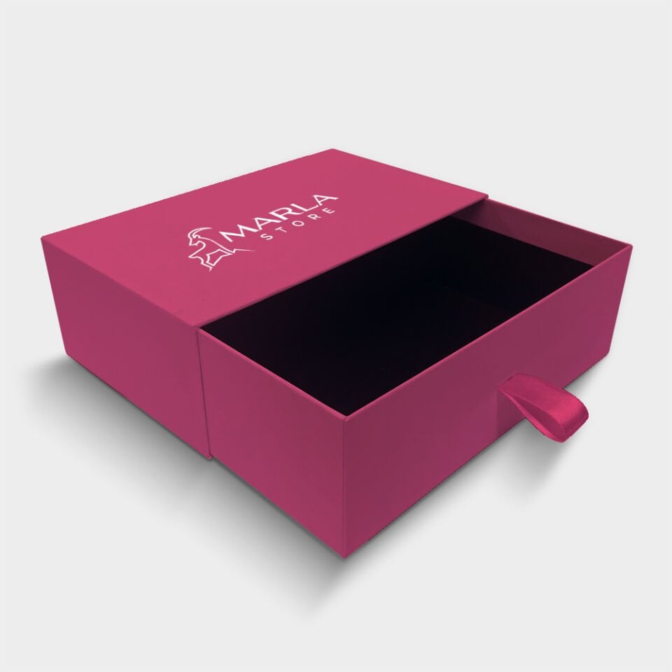 Fuşya Çekmeceli Kutu