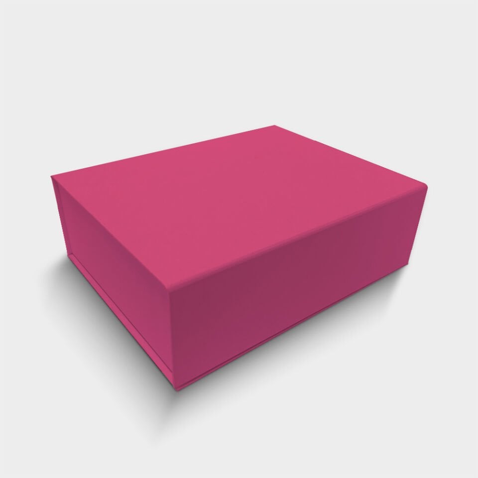Fuşya Mıknatıslı Kutu