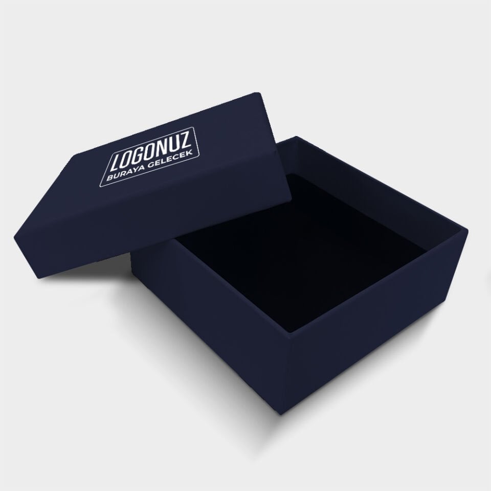 Lacivert Kapaklı Kutu