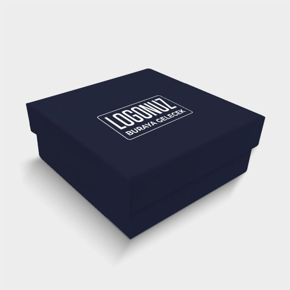 Lacivert Kapaklı Kutu