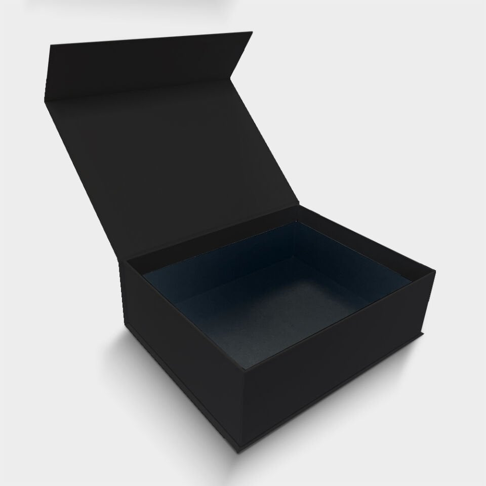 Siyah Mıknatıslı Kutu