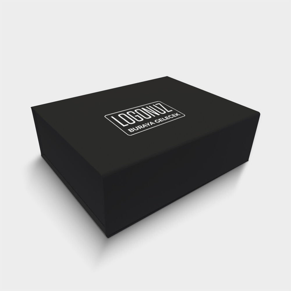 Siyah Mıknatıslı Kutu