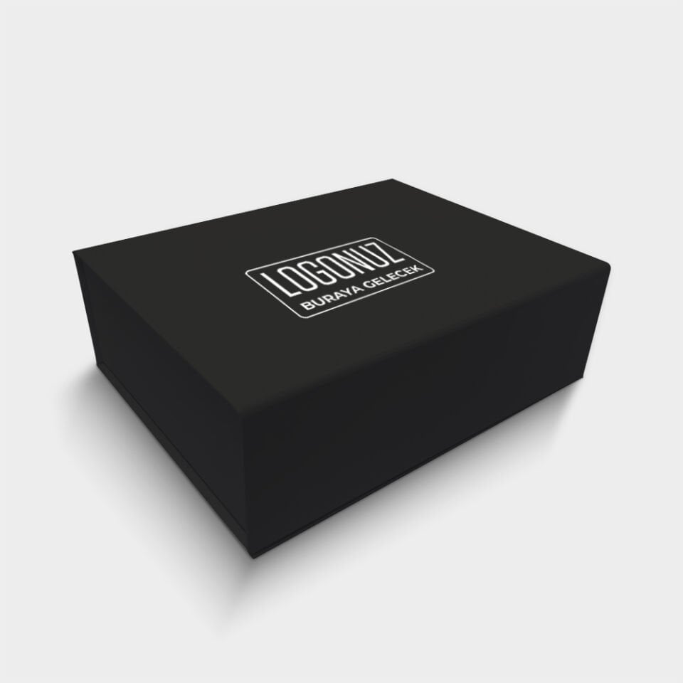 Siyah Mıknatıslı Kutu