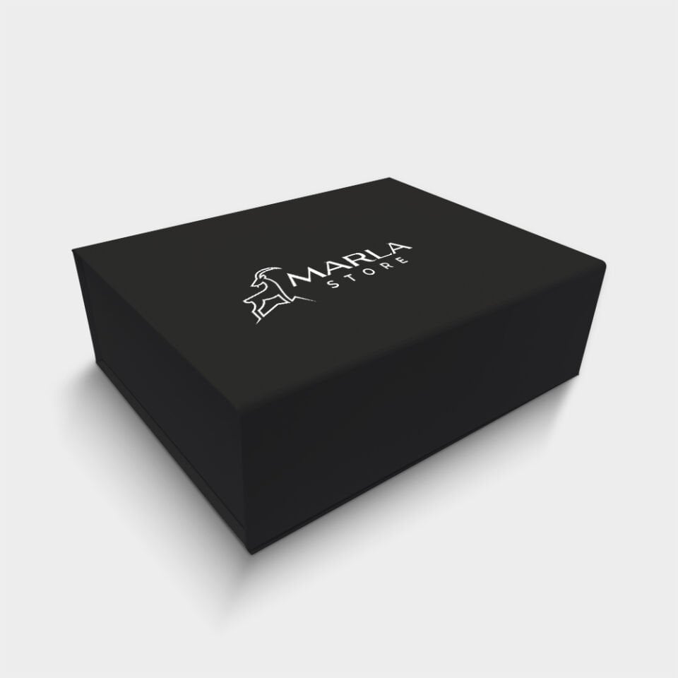 Siyah Mıknatıslı Kutu