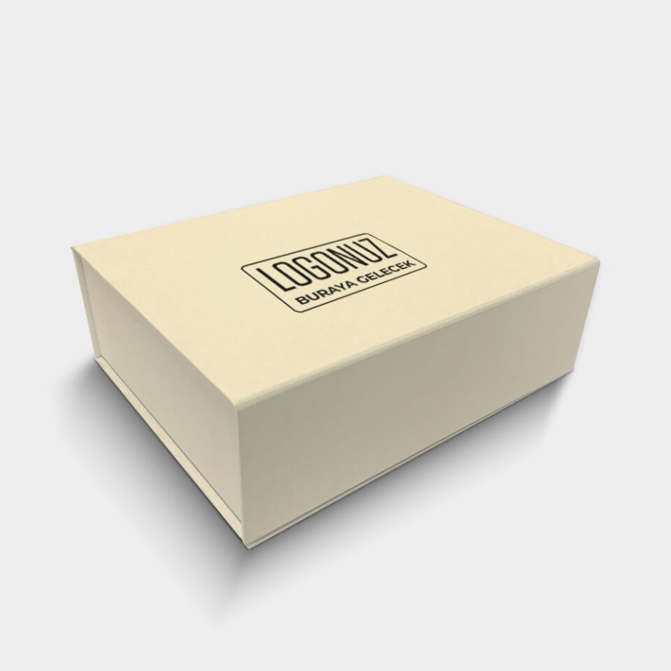 Bej Mıknatıslı Kutu