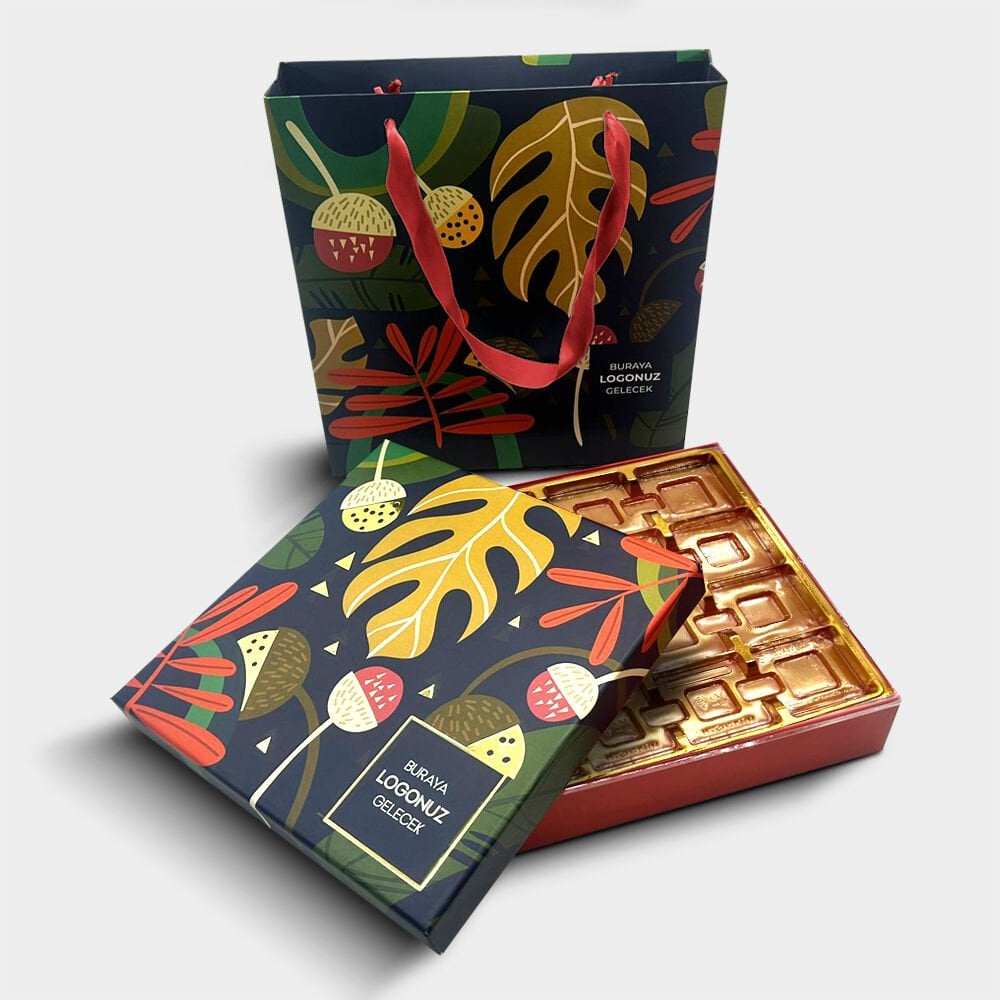 Çantalı Tropik Esinti Çikolata Kutusu