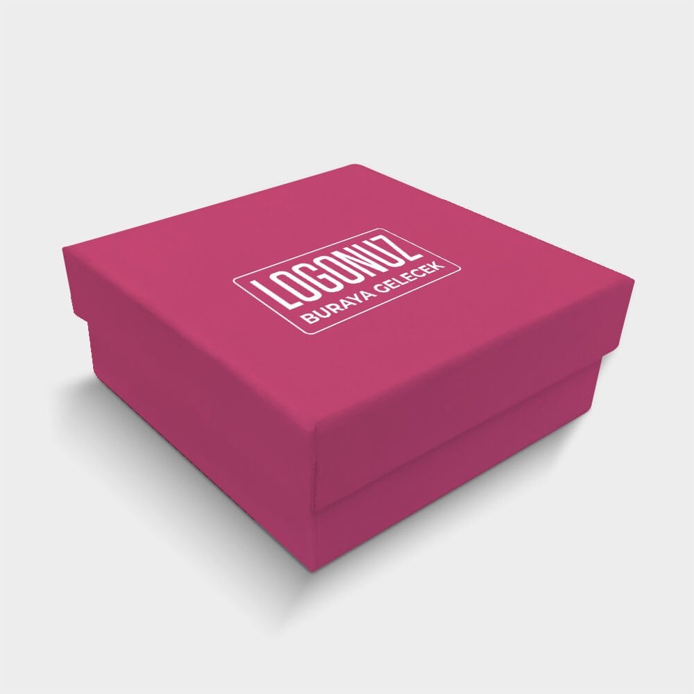 Fuşya Kapaklı Kutu
