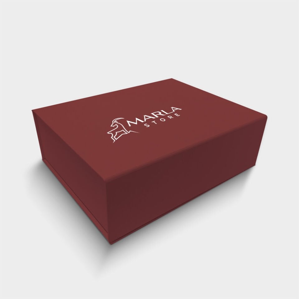 Kahverengi Mıknatıslı Kutu