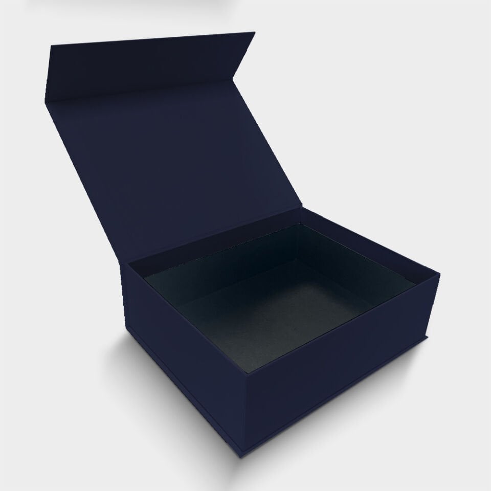 Lacivert Mıknatıslı Kutu