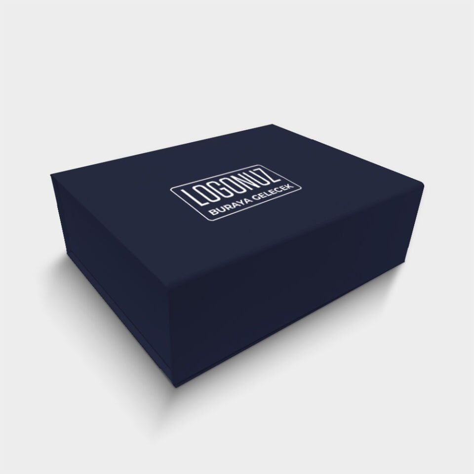 Lacivert Mıknatıslı Kutu