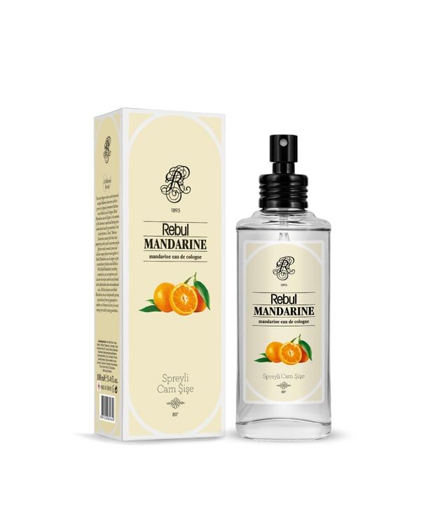 Rebul Mandarine EDC Kolonya 100 ml Cam Şişe