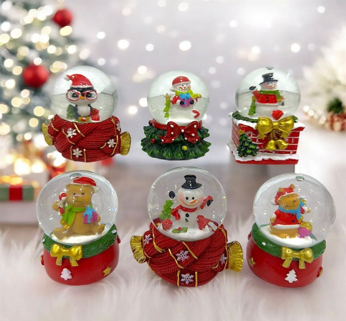 Yeni Yıl Temalı Kar Küresi