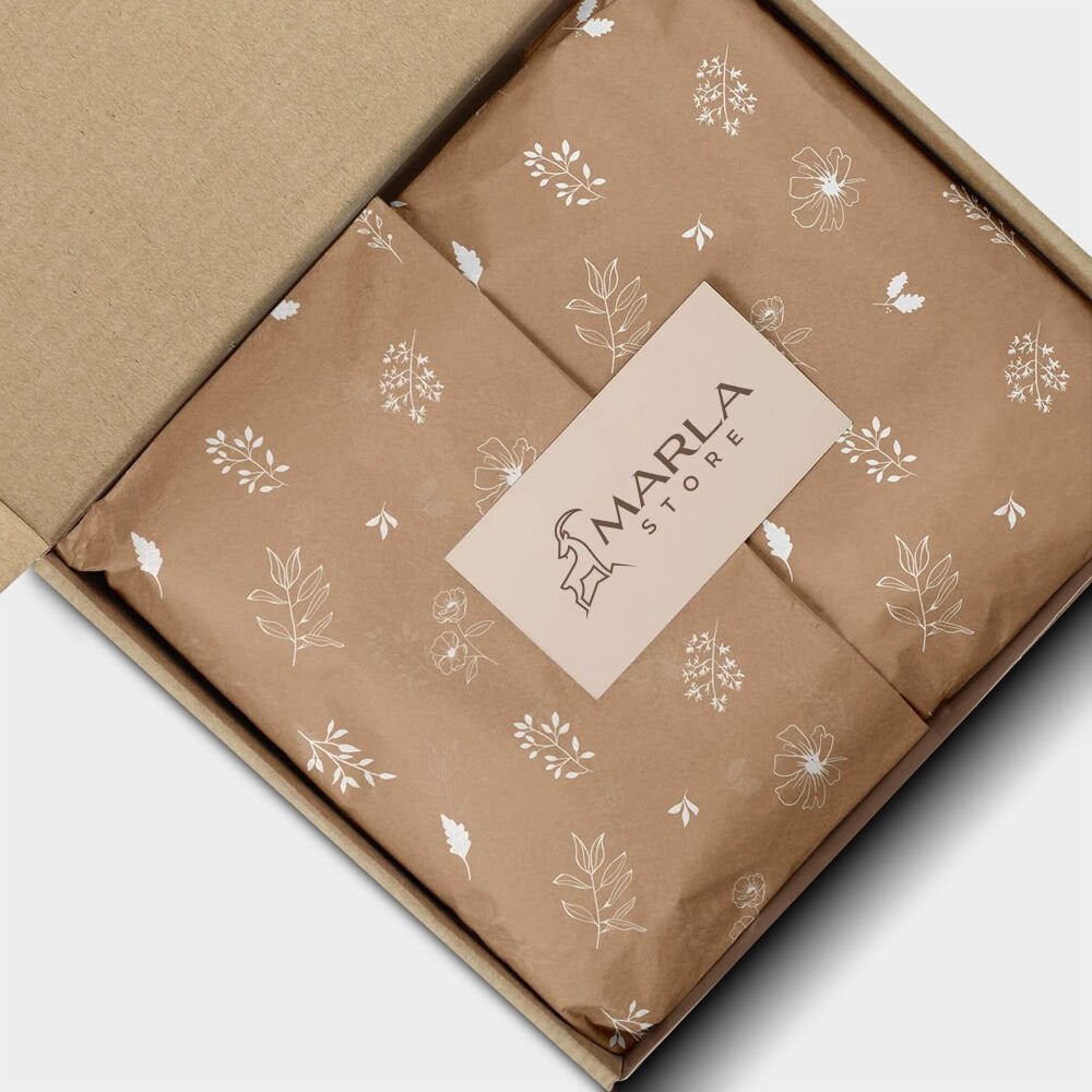 Logo Baskılı Pelur Kağıt