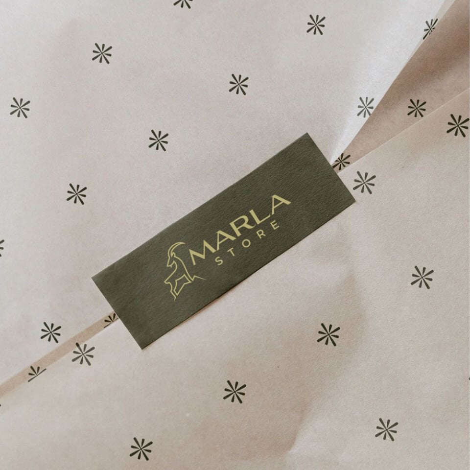 Logo Baskılı Pelur Kağıt