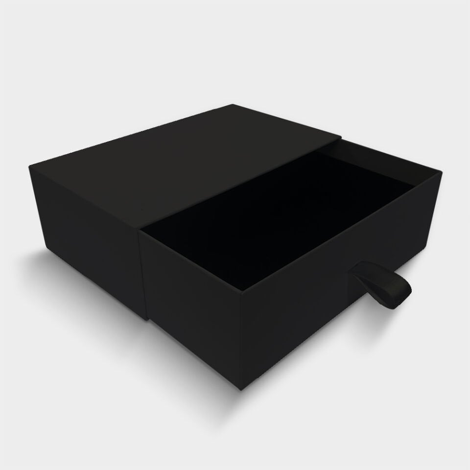 Siyah Çekmeceli Kutu