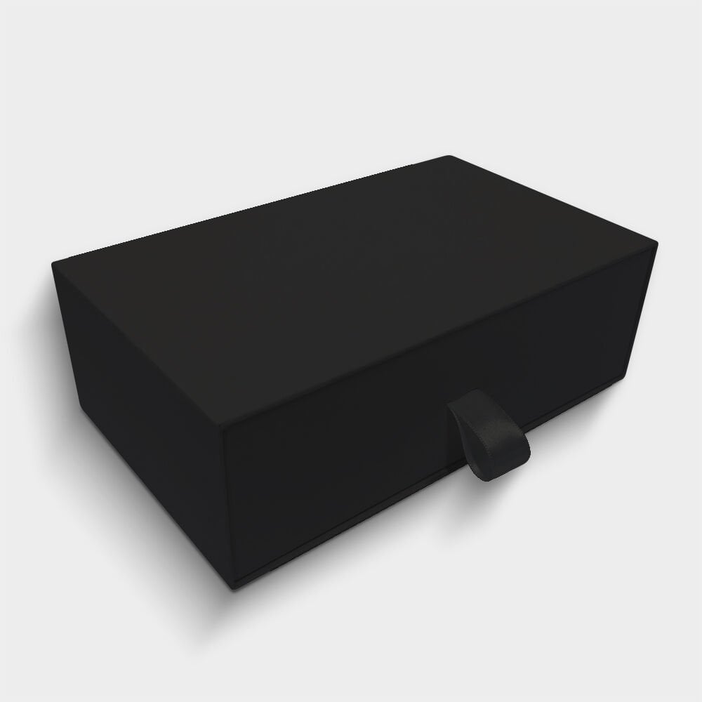 Siyah Çekmeceli Kutu
