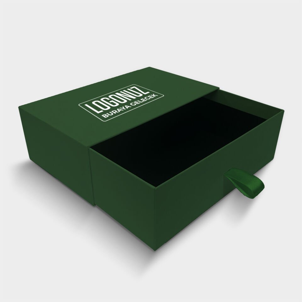 Yeşil Çekmeceli Kutu