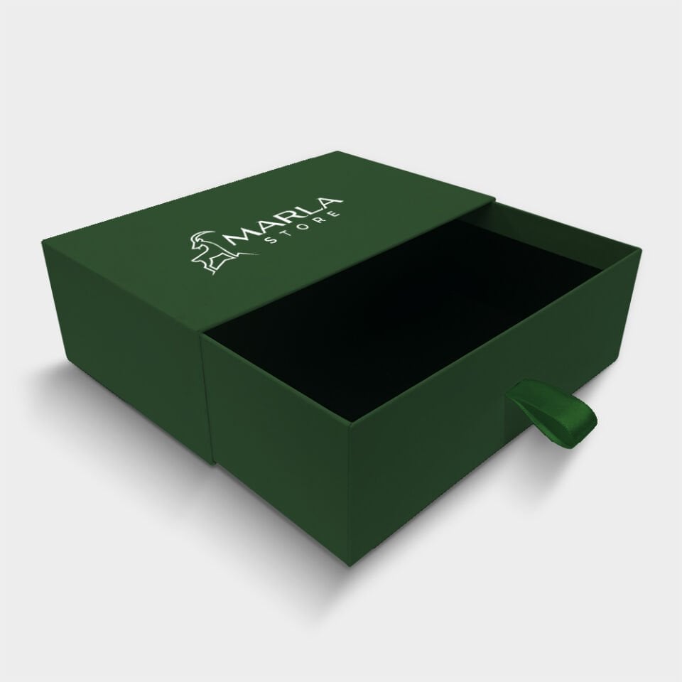 Yeşil Çekmeceli Kutu